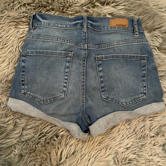 Garage High Rise Denim Shorts - Picture 3 of 3